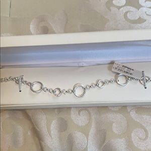NWT silver bracelet. With box